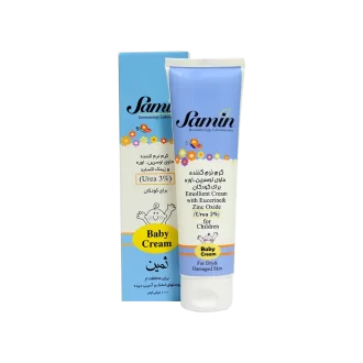 ثمین کرم نرم کننده حاوی اوسرین و اوره 3%و زینک اکساید برای کودک