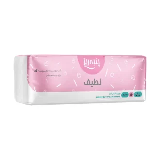 پنبه ریز نوار بهداشتی لطیف پنبه ای 10 عددی